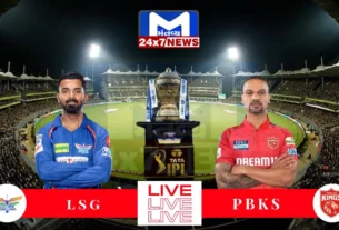 Cricket Tutorials YouTube Thumbnail LSG VS PBKS : લખનૌએ પંજાબને 21 રનથી હરાવ્યું,