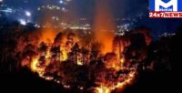નૈનિતાલના જંગલોમાં લાગેલી આગ શમવાનું નામ લેતી નથી, રહેવાસીઓને જીવનું જોખમ