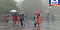 ગુજરાતમાં પાંચ દિવસ વરસાદ પડવાની આગાહી