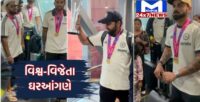 બાર્બાડોસથી દિલ્હી પંહોચેલ Team Indiaનું કરાયું ઢોલ નગારાથી જોરદાર સ્વાગત, જુઓ વીડિયો