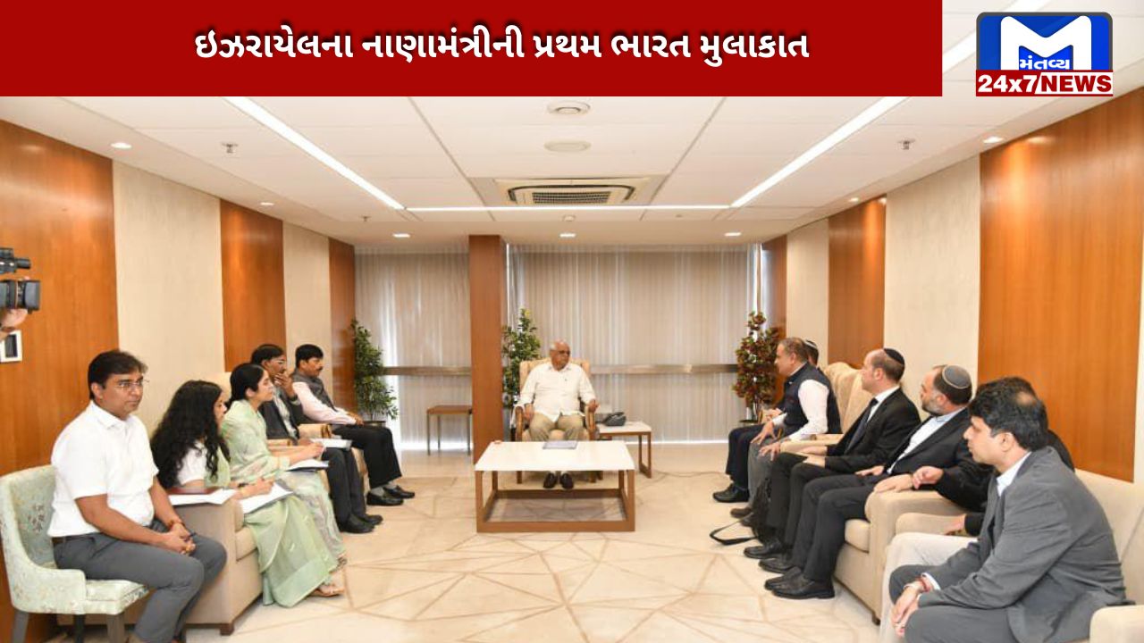 Finance Minister Smotrich visits India