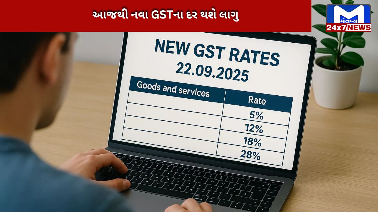GST rates will be implemented from today