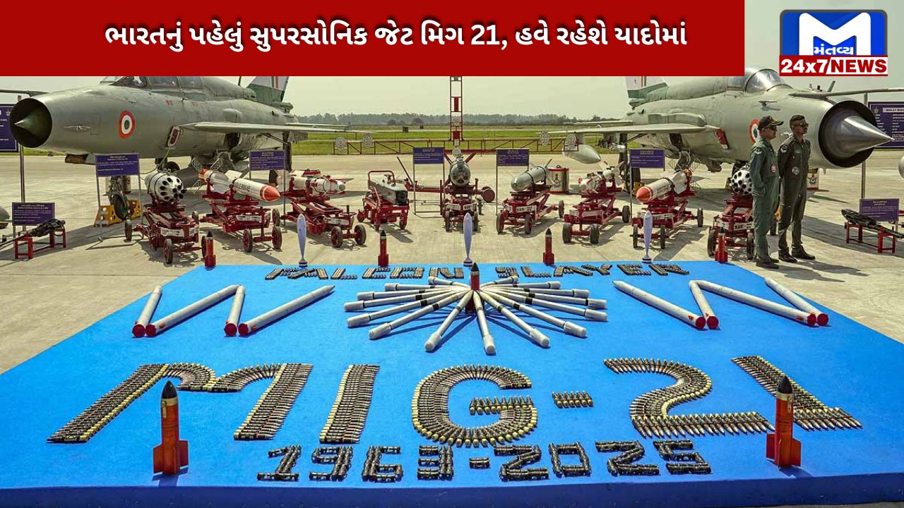 MiG-21 India's first supersonic jet