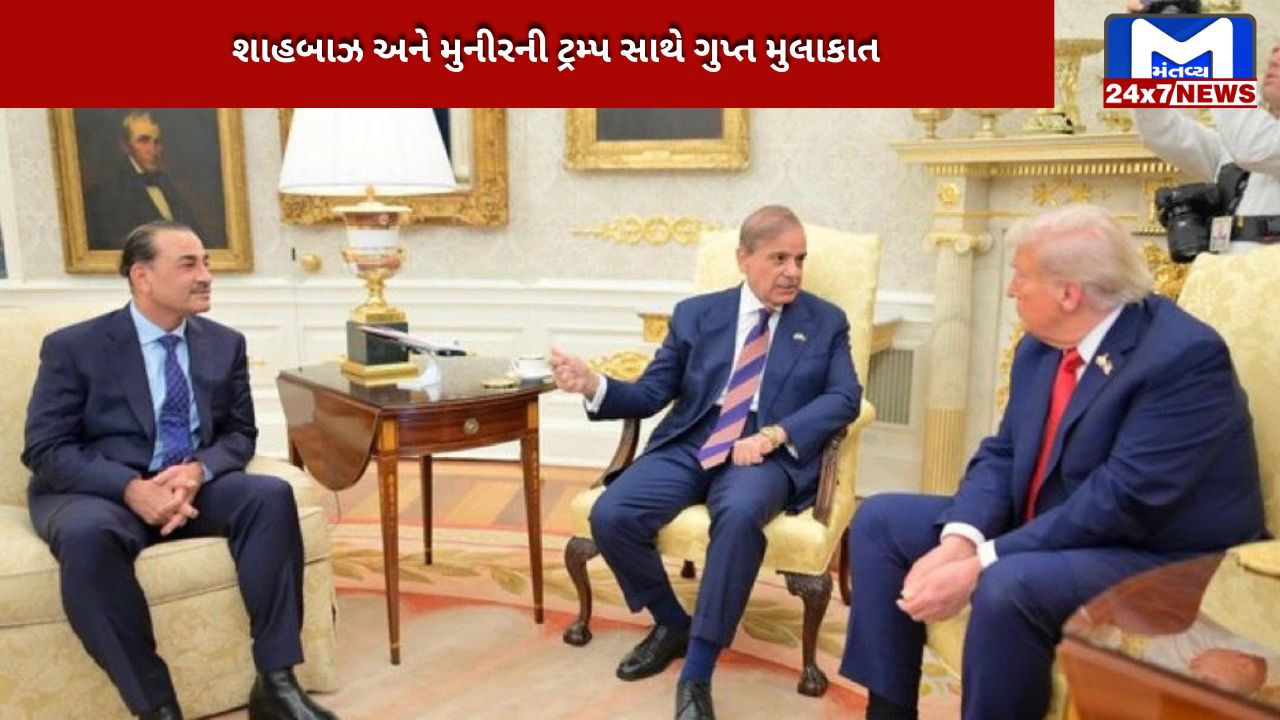Trump's meeting with Shahbaz Sharif