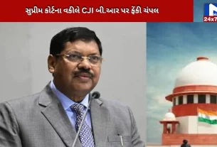 Throwing slippers at CJI is not a crime