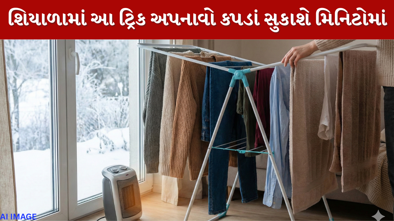 Clothes not drying in winter?