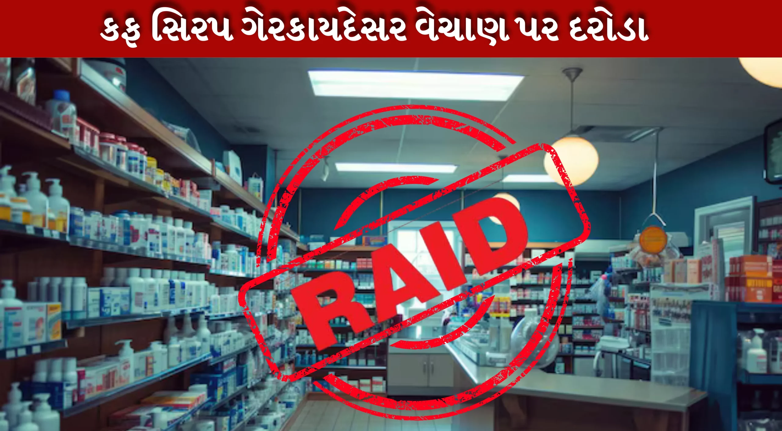 અમદાવાદ માં આકસ્મિક તપાસમાં 8 મેડિકલ સ્ટોર્સ ઝડપાયા