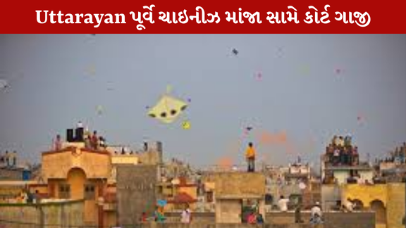 Uttarayan પૂર્વે ગુજરાત હાઇકોર્ટ ચાઇનીઝ માંજા પર બરોબરની ગાજી છે.