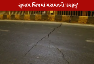અમદાવાદના સુભાષ બ્રિજ (Subhash Bridge) તિરાડ મામલે ઇન્સ્પેકશન પૂરું
