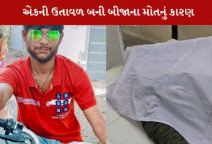 બોટાદ ના અકસ્માત મા યુવક ની મોત