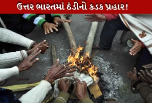 સમગ્ર ઉત્તર ભારતમાં શીત લહેર , વરસાદની આગાહી