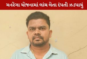 મનરેગા યોજનાના વહૂવટી કામની મંજુરી માટે લાંચ માંગી હતી