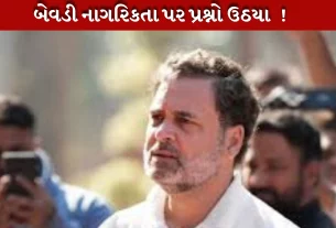 રાહુલ ગાંધી પર બેવડી નાગરિકતા અને ગુપ્તતાના ઉઠયા પ્રશ્નો