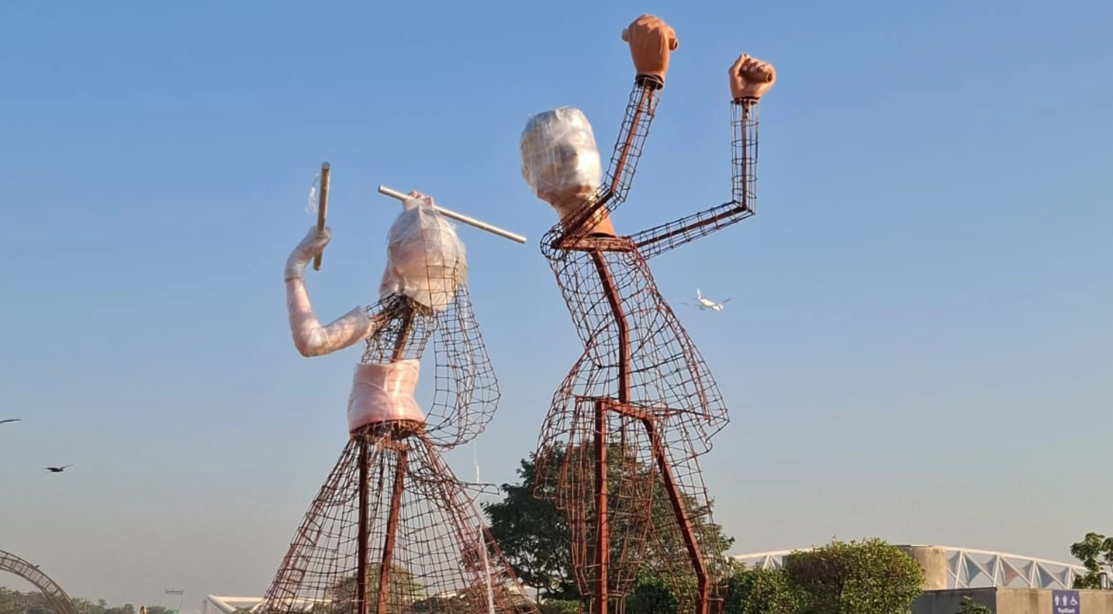 ફ્લાવર શો (flower show)માં અનેક આર્ટિસટીક દ્રશ્યો દેખાશે