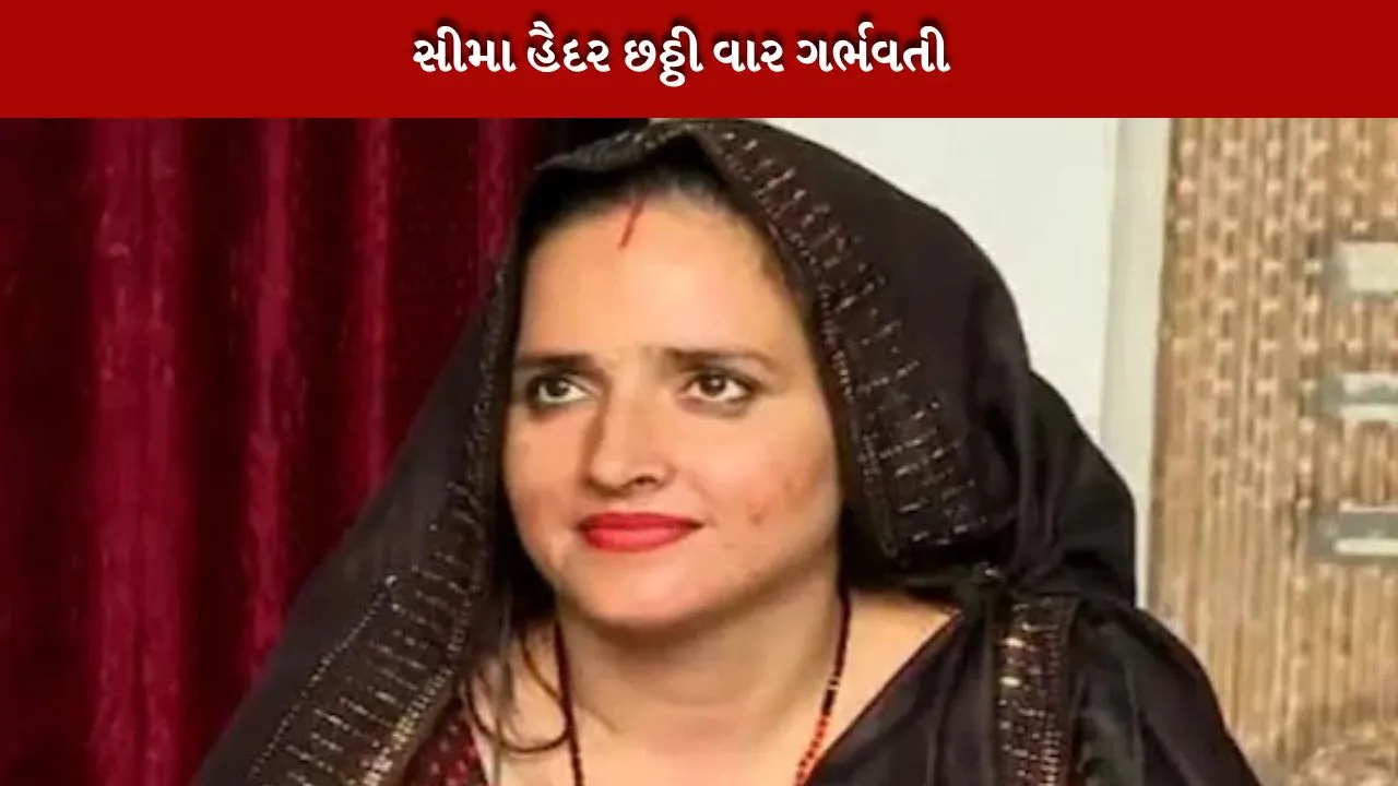 સીમા હૈદર ફરી ગર્ભવતી છે. તે છઠ્ઠા બાળકની અપેક્ષા રાખી રહી છે.