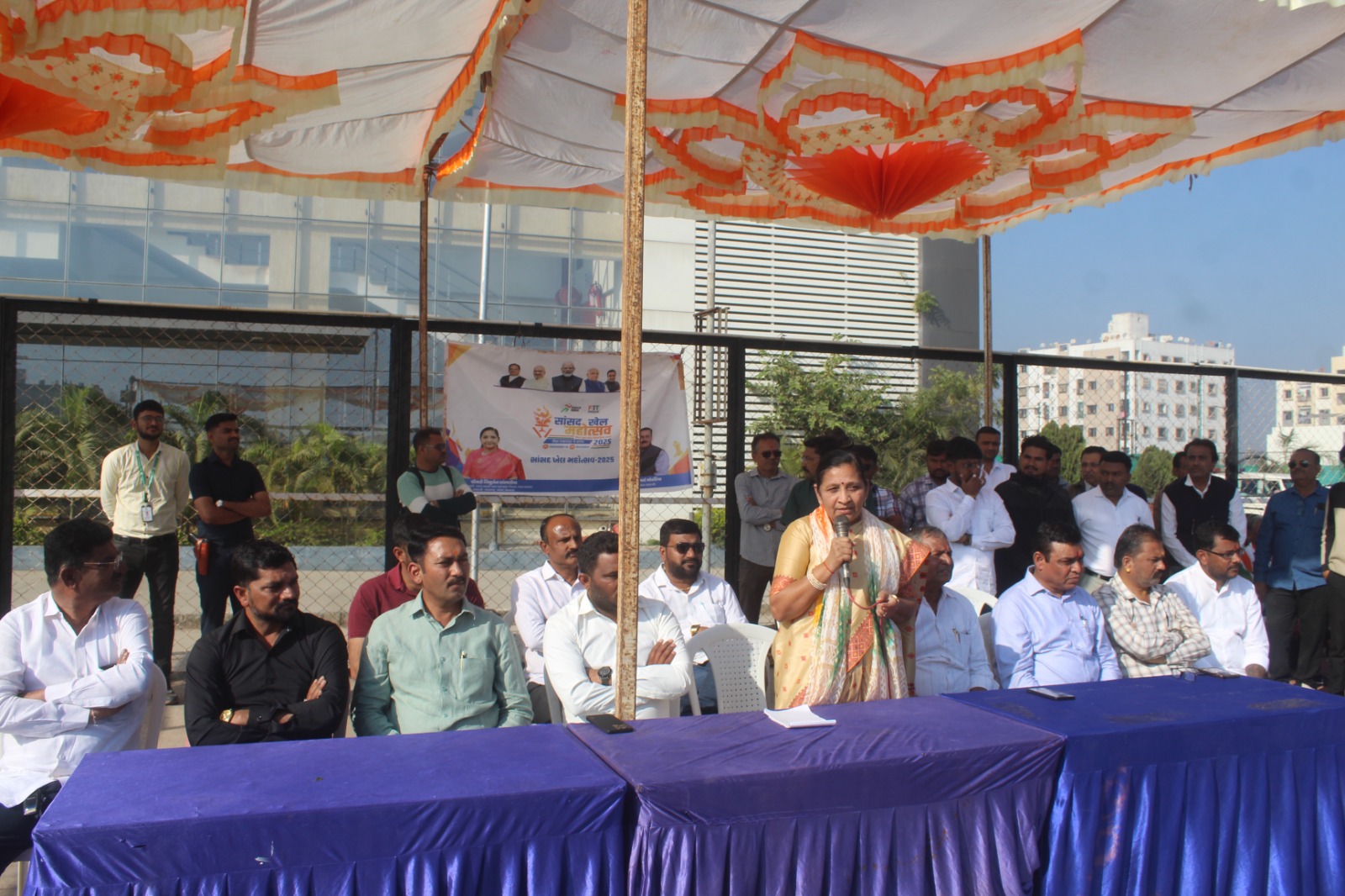 Inauguration of Bhavnagar Sports Festival