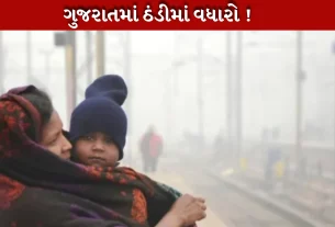 ગુજરાતમાં ઠંડીનો વધારો