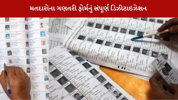 Gujarat SIRની ઝંબેશ દરમિયાન કુલ 73,73,327 મતદારોના નામ મુસદ્દા મતદારયાદીમાંથી દૂર કરવામાં આવ્યા