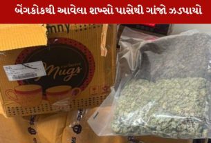 બેંગકોકથી આવી રહેલા છ મુસાફરો પાસેથી ગાંજાનો જથ્થો કબજે કર્યો હતો
