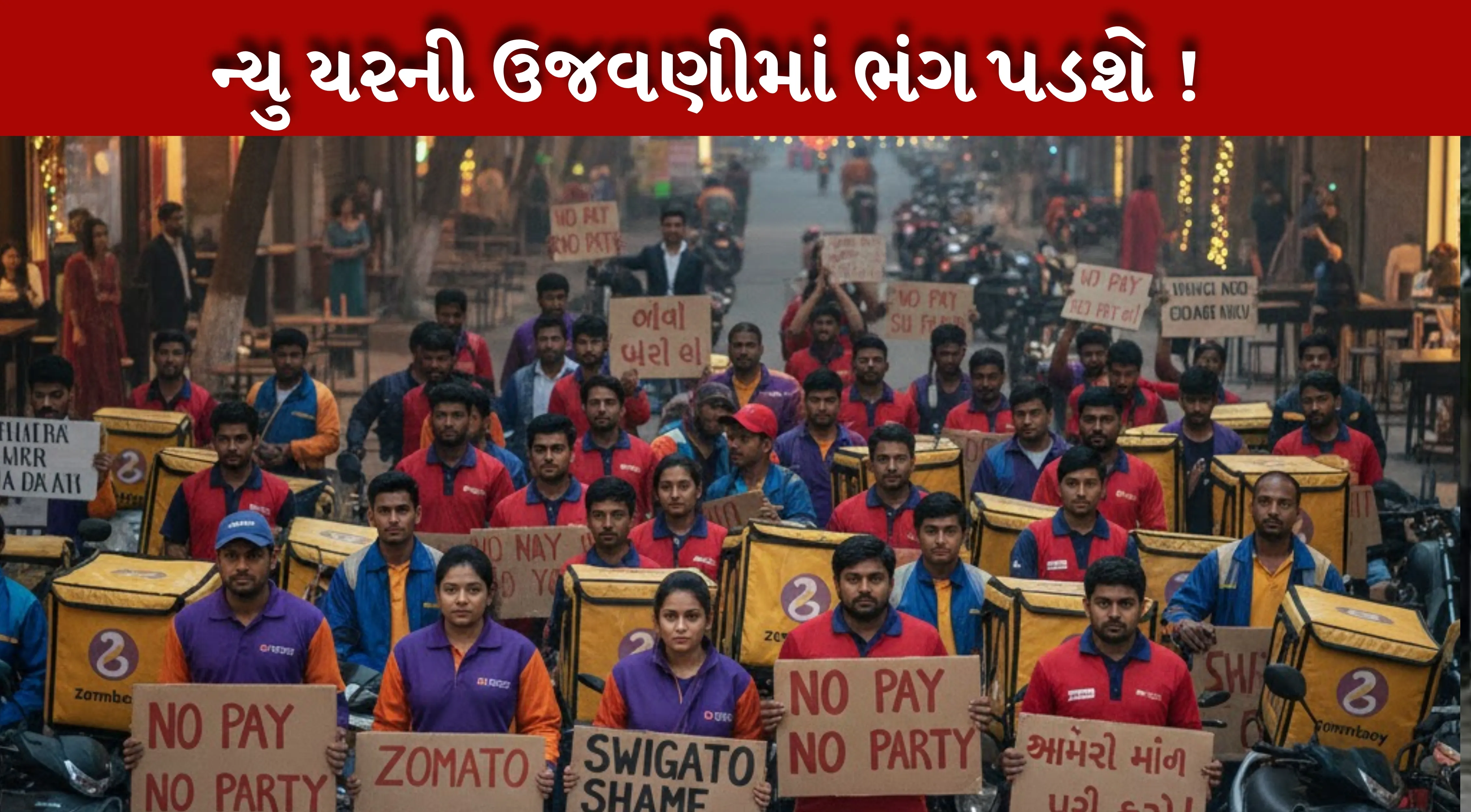 Strike ના કારણે સ્વિગીથી ફૂડ અને પાર્સલ ડિલિવરી ઠપ્પ થશે ?