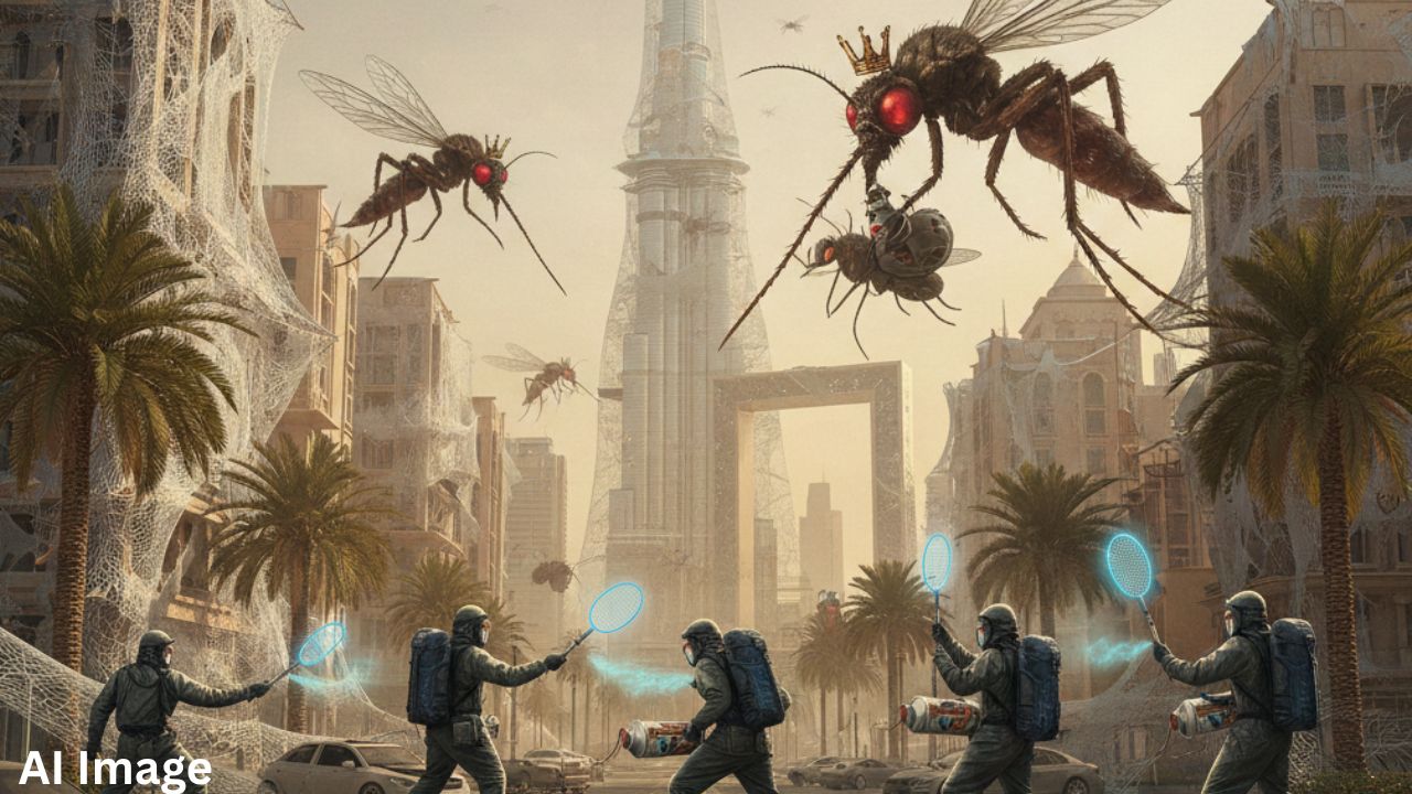 Mosquito problem in Dubai,