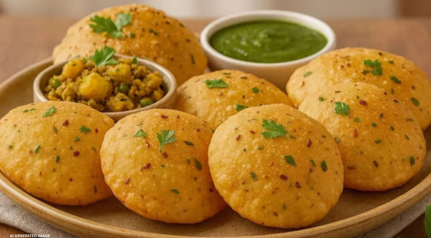 Suji Masala Puri, સોજીની મસાલા પૂરી, શિયાળા, હૅલ્ધી, રેસિપી