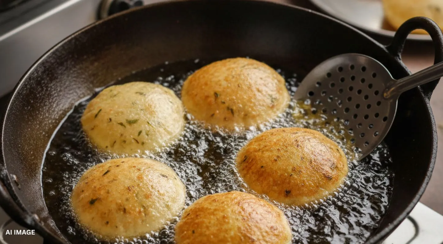 Bathua Puri, બથુઆ પૂરી, હૅલ્ધી, ક્રિસ્પી, રેસિપી