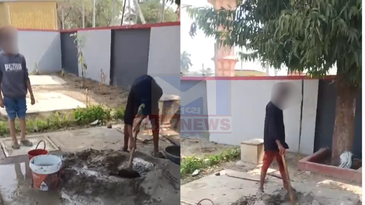 Bharuch primary school child labor news