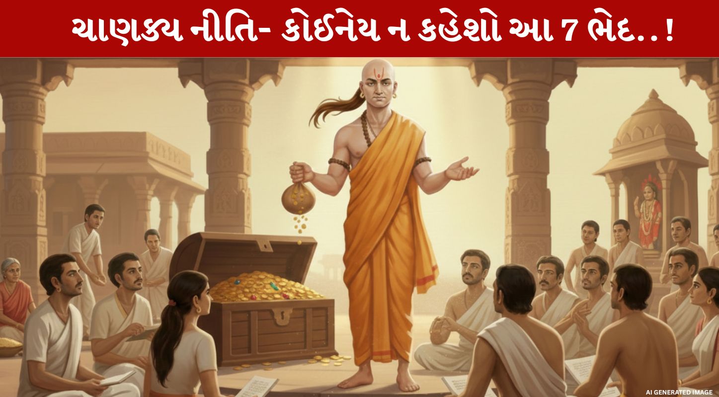 Chanakya Niti Sutra ,ચાણક્ય નીતિ સૂત્ર, ના ખોલશો, 7, ભેદ
