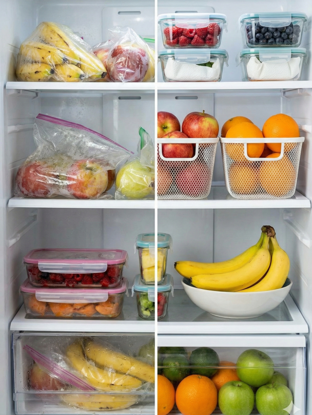Do fruits brought from the market spoil quickly?
