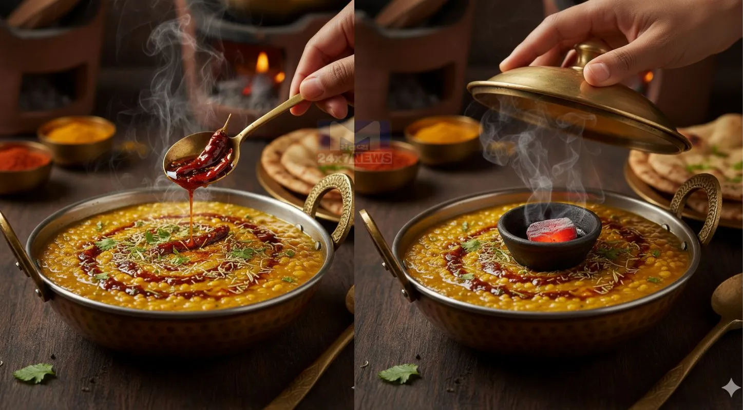 Dal Tadka, દાલ તડકા, ઢાબા સ્ટાઇલ, રેસિપી, ટ્રિક
