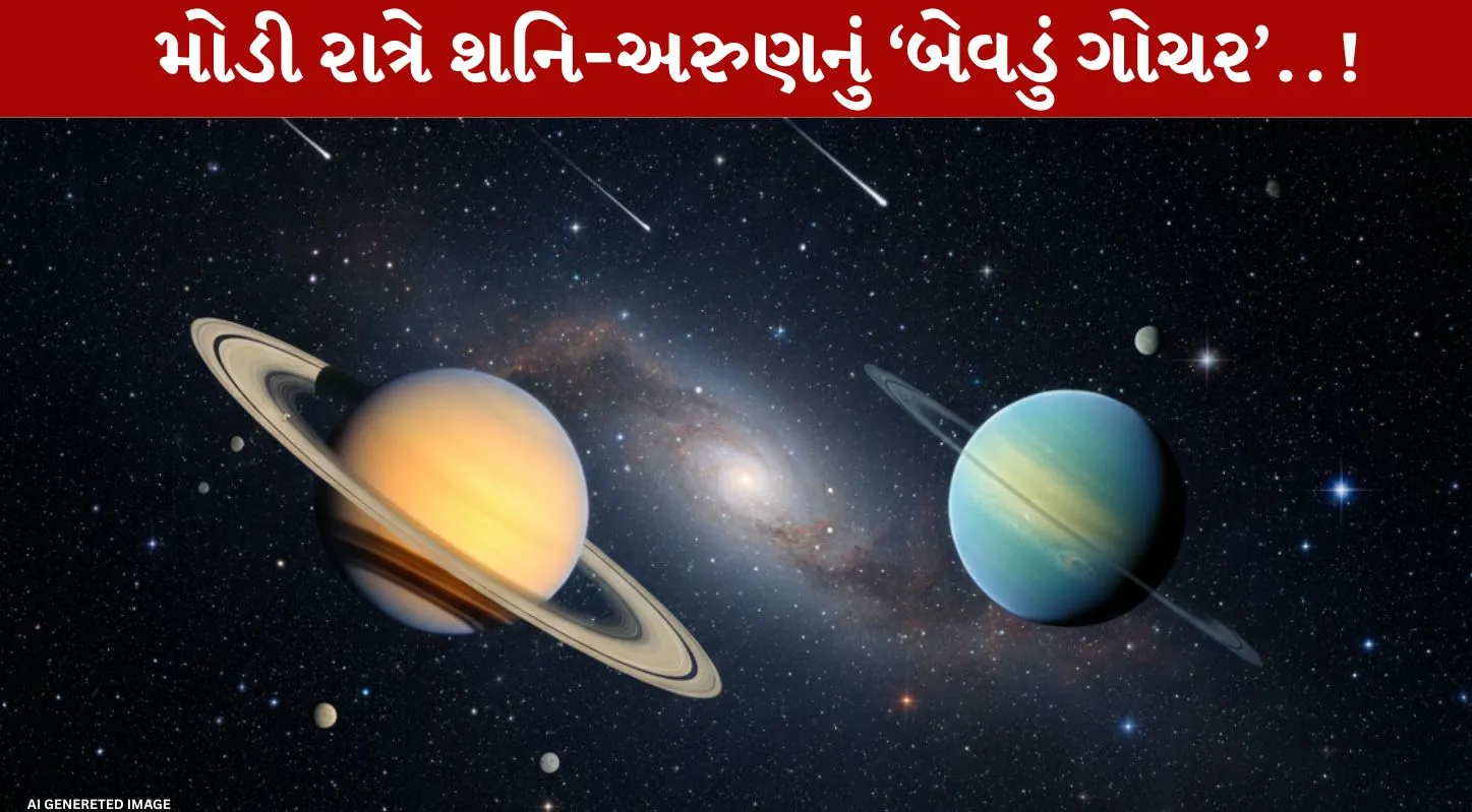 Double Gochar, ડબલ ગોચર, શનિ, અરુણ