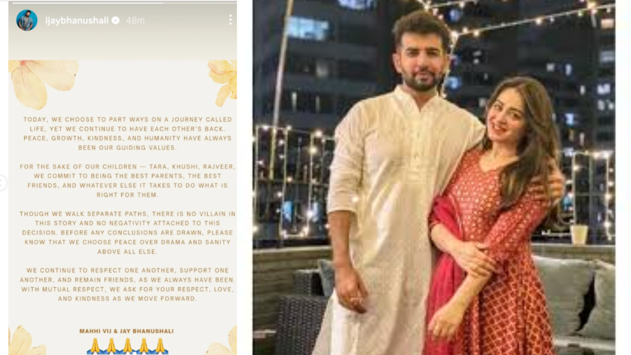 Jay Bhanushali and Mahi Vij's divorce!
