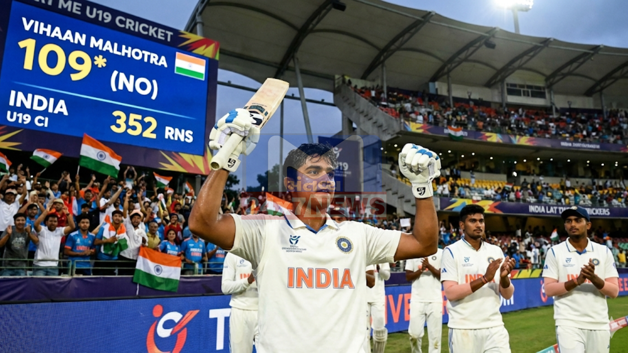 India's grand victory by 204 runs