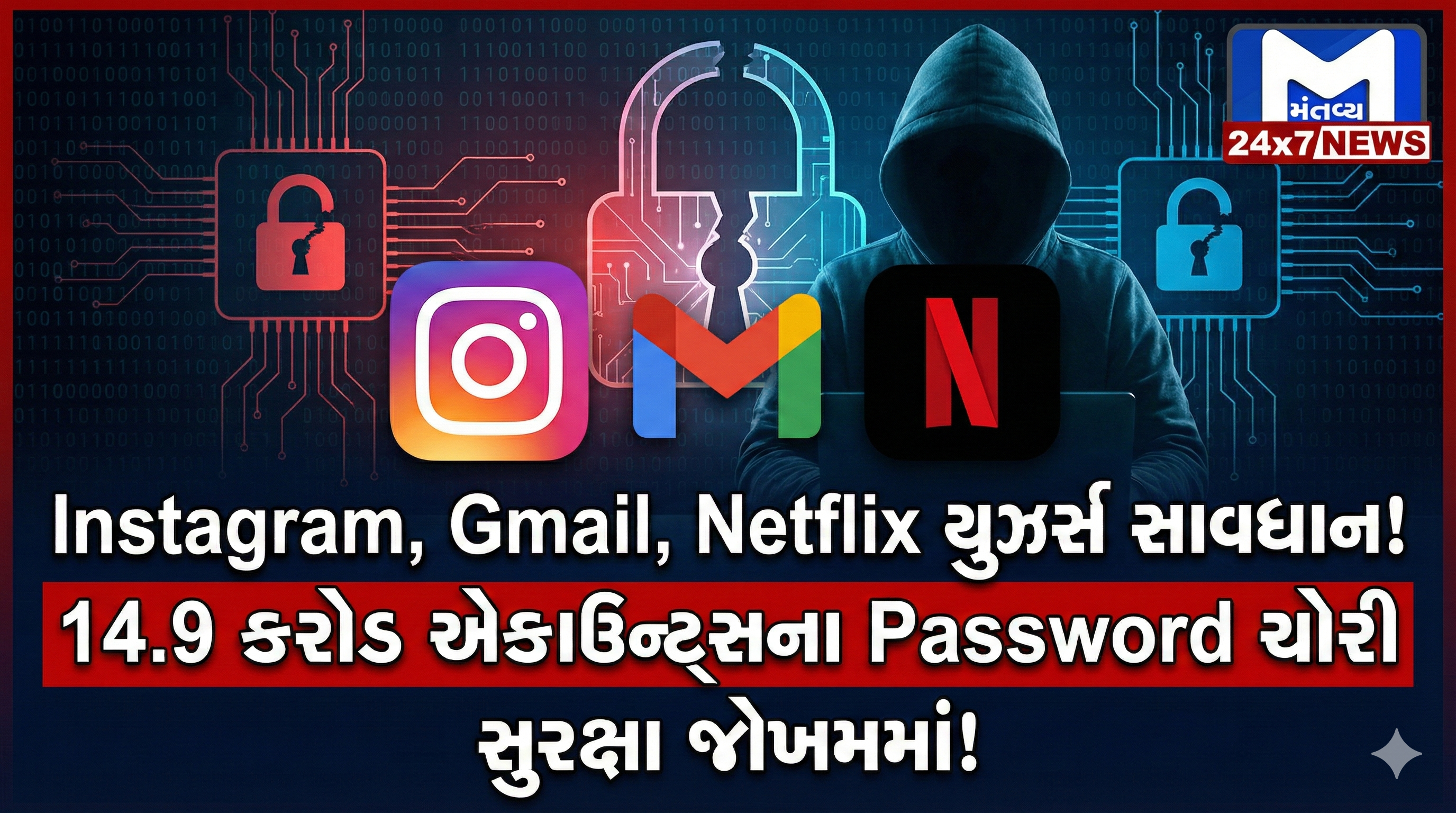 14.9 કરોડ Password લીક! તમારું એકાઉન્ટ સુરક્ષિત છે?