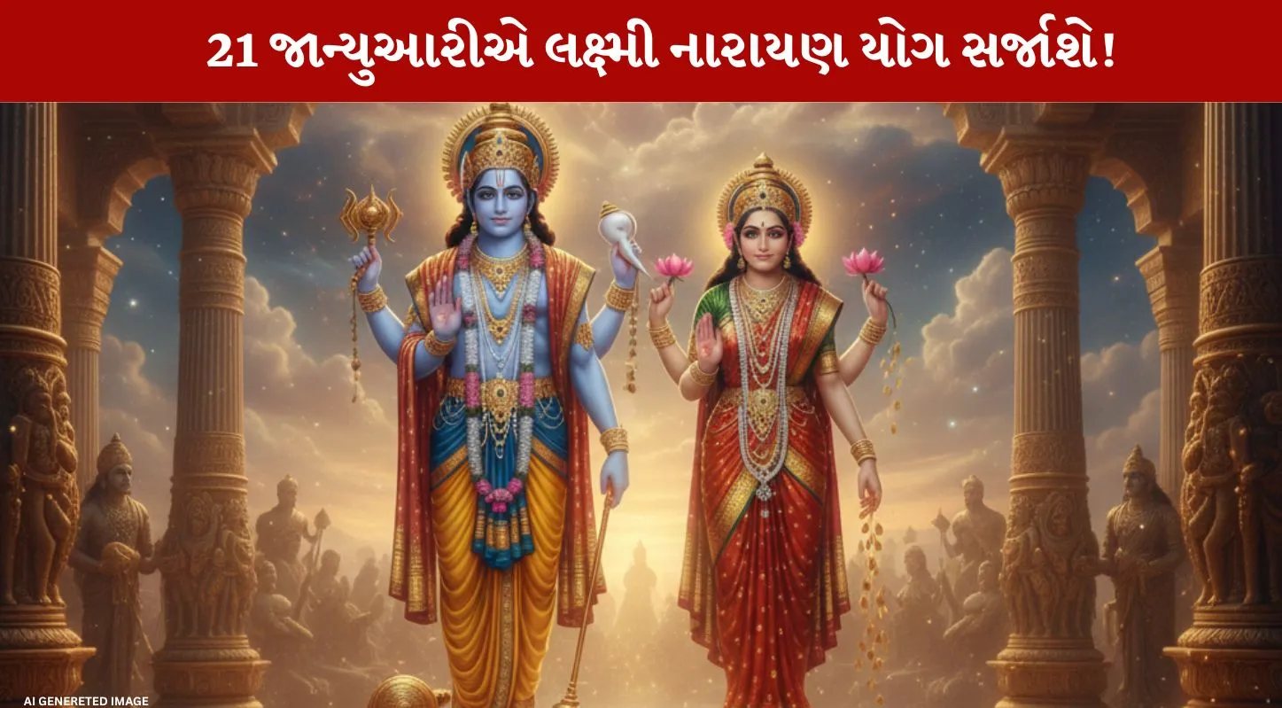 Lakshmi Narayan Yog, લક્ષ્મી નારાયણ યોગ,બુધાદિત્ય યોગ, 21 જાન્યુઆરી