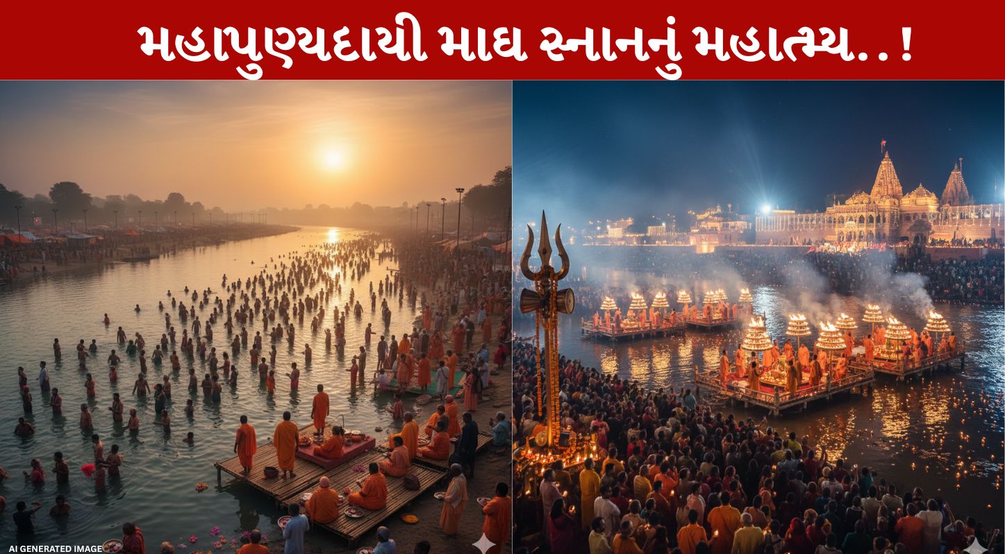 Magh Snan, માઘ સ્નાન, મકર સંક્રાંતિ, ગંગા, શુભ મુહૂર્ત
