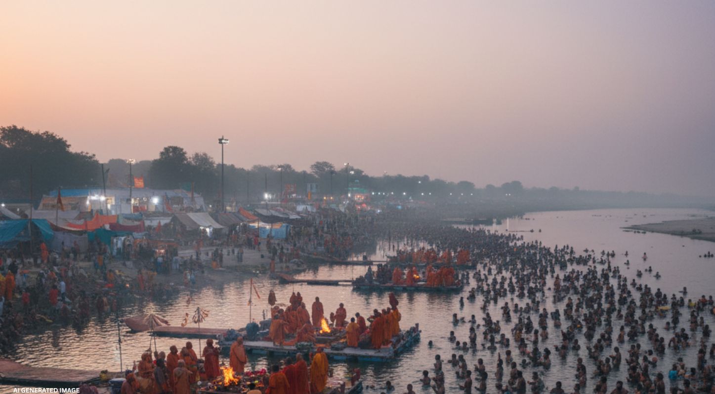 Magh Snan, માઘ સ્નાન, મકર સંક્રાંતિ, ગંગા, શુભ મુહૂર્ત