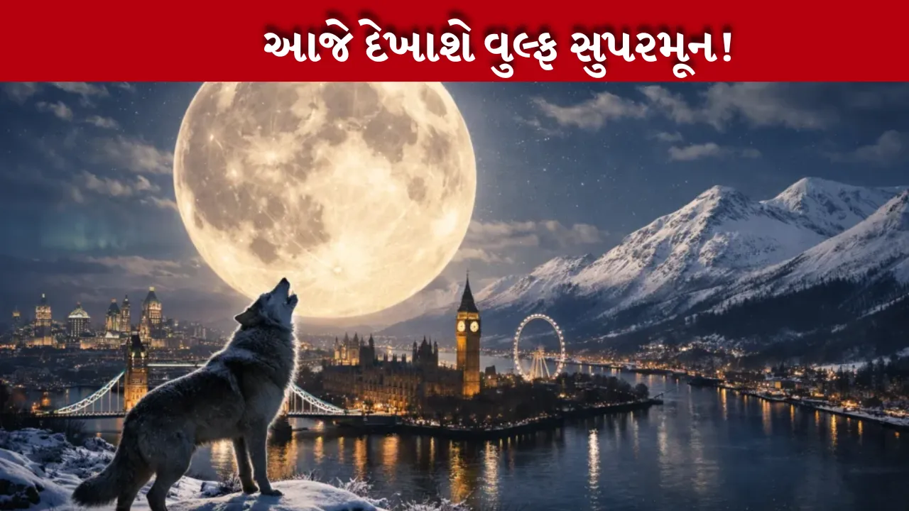 Wolf Supermoon,