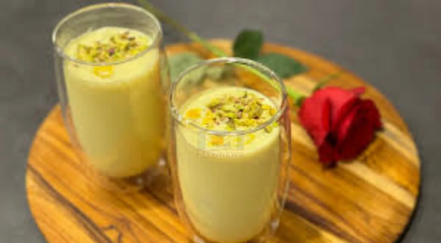 Lassi Recipe,દહીં, કેસર, મેંગો, લસ્સી રેસિપી