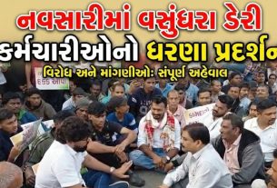 Navsari dairy protest
