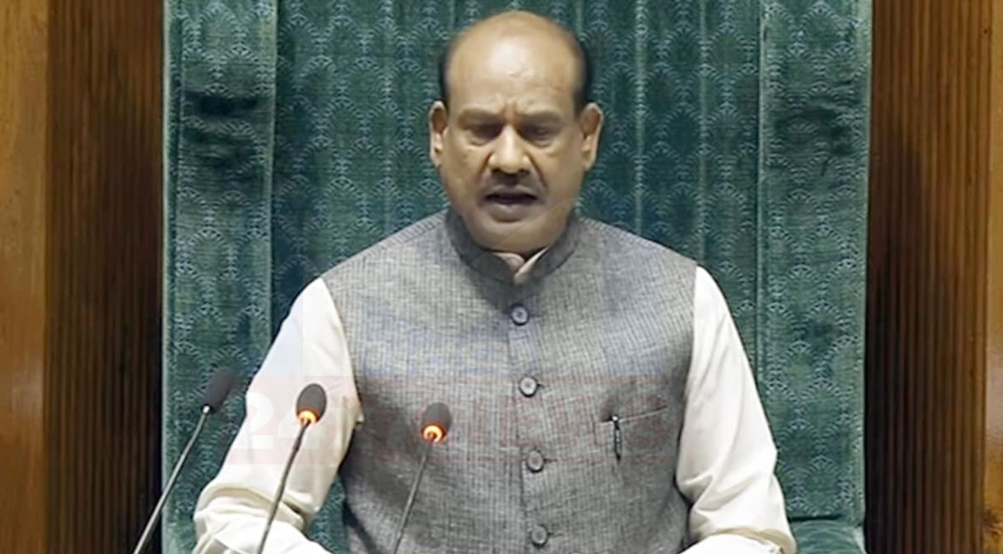 PM MODI ON OM BIRLA
