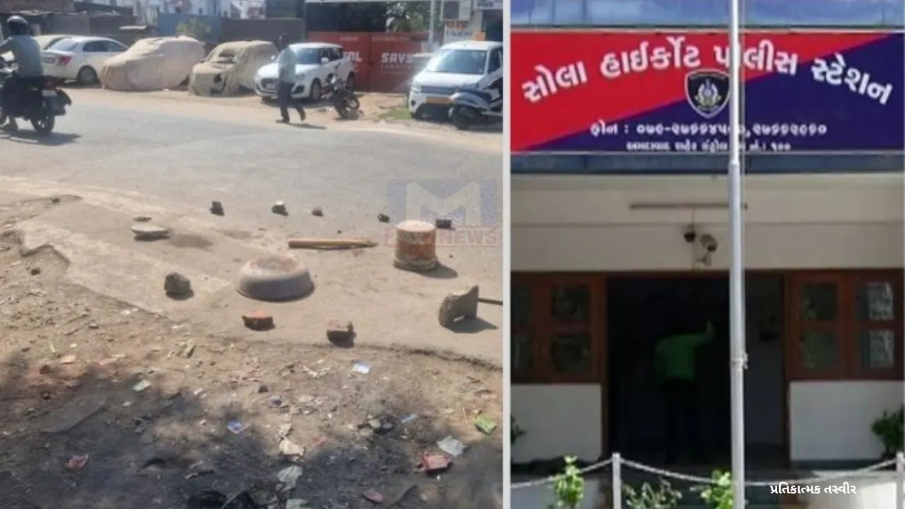 Ahmedabad: ચાણક્યપુરીમાં મોન્ટુ દેસાઈએ કર્યું ૨ રાઉન્ડ ફાયરિંગ