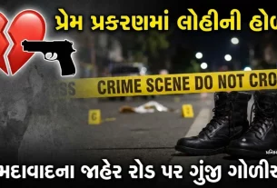 Ahmedabad: ચાણક્યપુરીમાં મોન્ટુ દેસાઈએ કર્યું ૨ રાઉન્ડ ફાયરિંગ