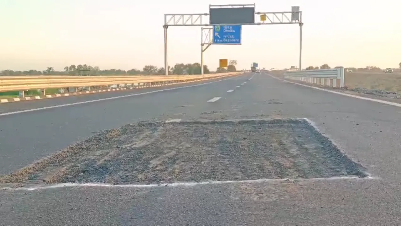 Ahmedabad Dholera Expressway Quality Issue