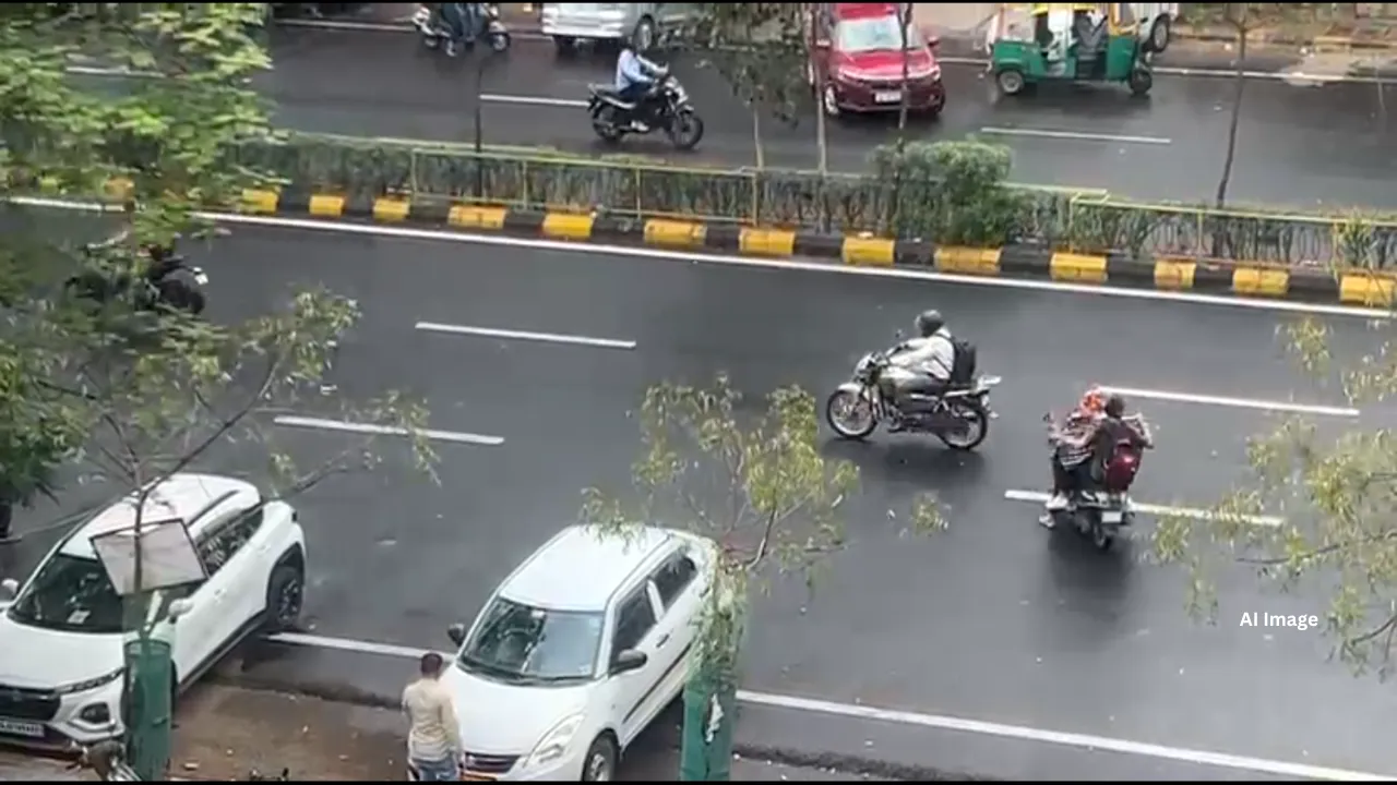 Ahmedabad Rain Today