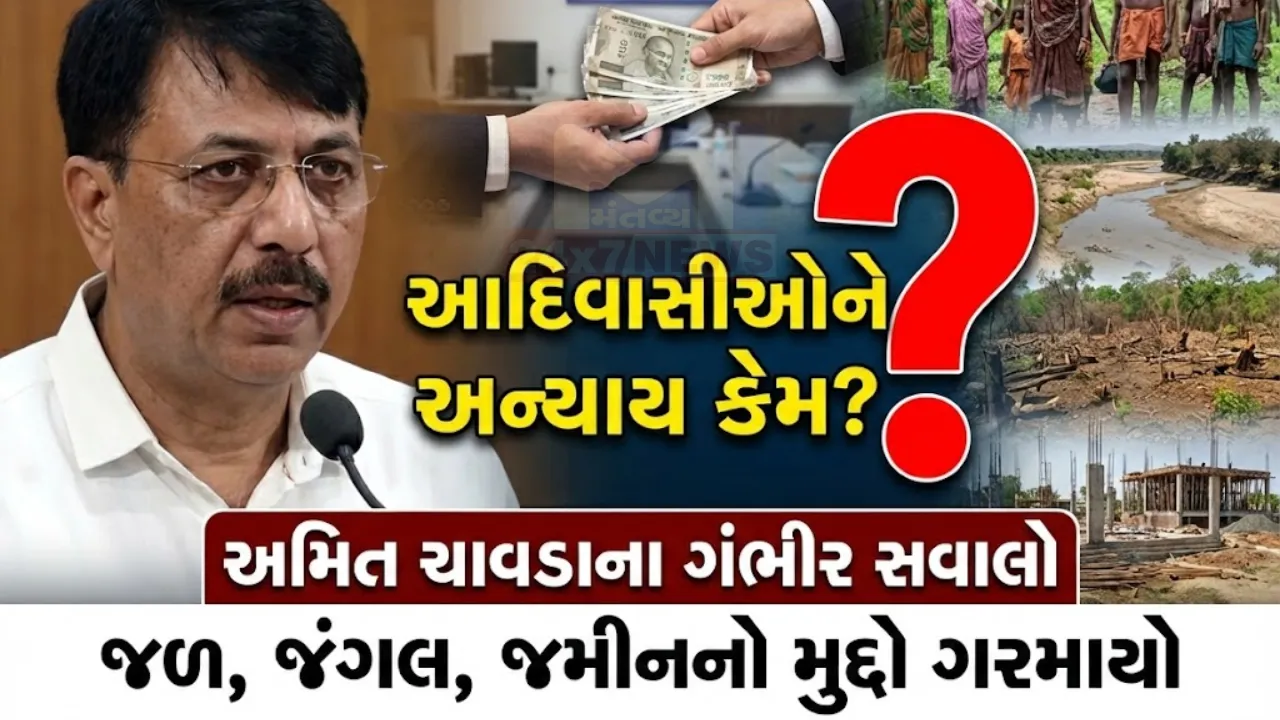 Amit Chavda Jan Akrosh Yatra Dang