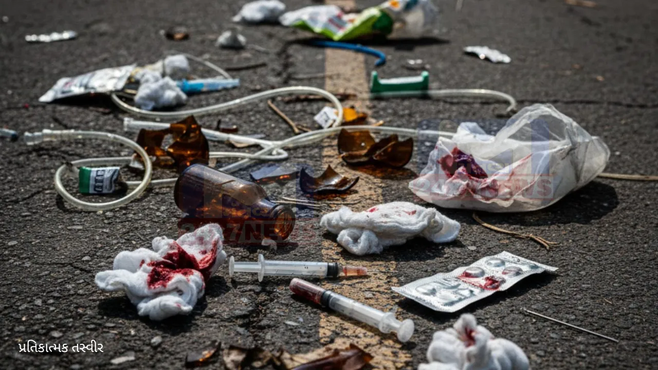 Bavla Hospital Medical Waste Case