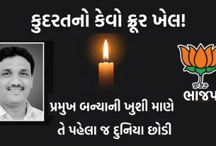 Bhavnagar BJP Bhavesh Rabari Death