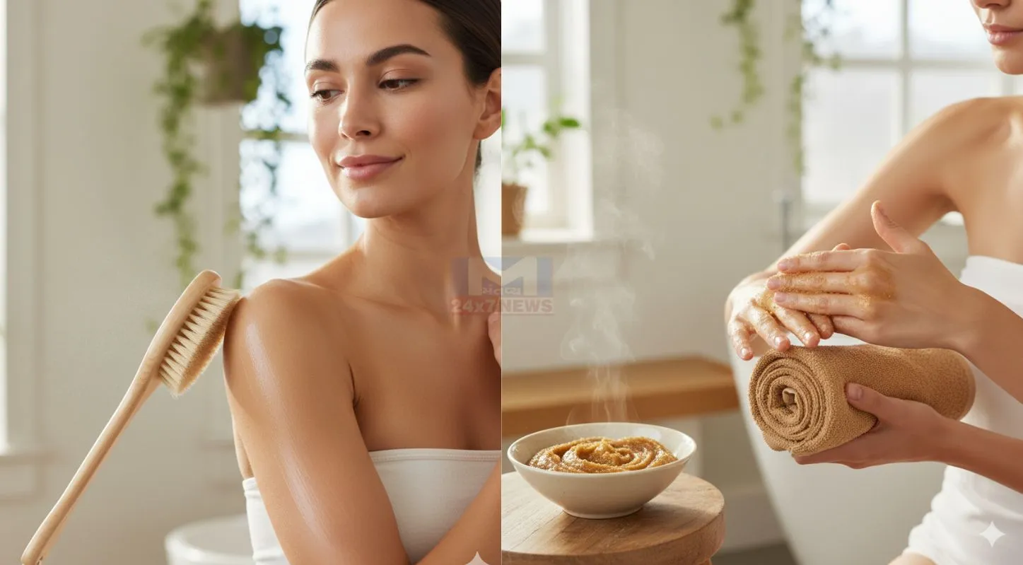 Body Polishing,બોડી પોલિશિંગ,વેલેન્ટાઇન વીક,સ્કિન કેર, ટિપ્સ